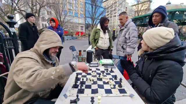 Real chess hustler