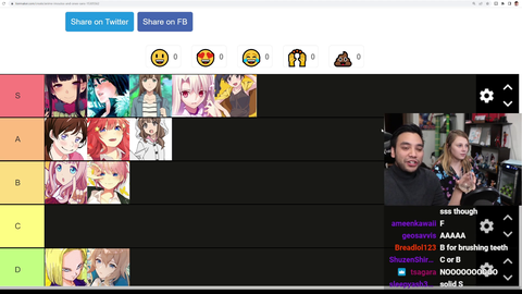 Gigguk's wife admits she'd F*CK her brother
