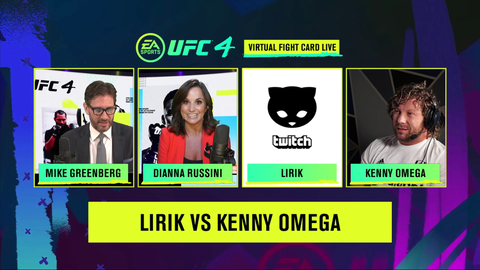 Lirik's custom character, Po Tato, makes his UFC debut live on ESPN2
