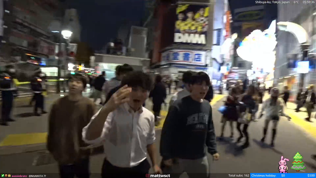 Celebrations in streets of Tokyo after Japan beat Spain in World Cup match