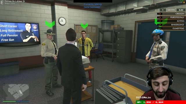 Waffle triggered at cop