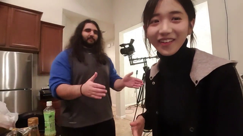 Esfand Teaches Jinny a game.
