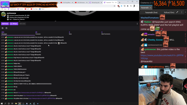 hasan call out train OMEGALUL