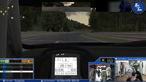 Le mans winning GT driver loses his mind live on camera