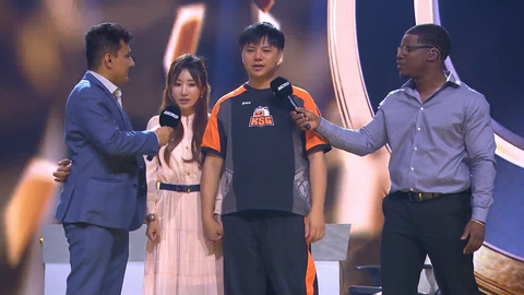 fighting game player gets emotional after winning a big tournament