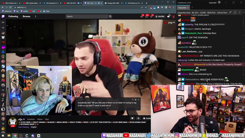 Hasan Predicts what Adin will say before he says it
