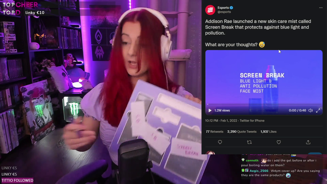 Anniefuchsia shamelessly promoting Screen Break