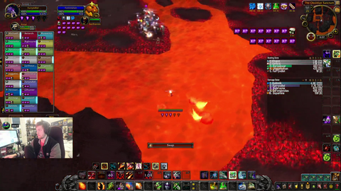 Vigor griefs his raid team