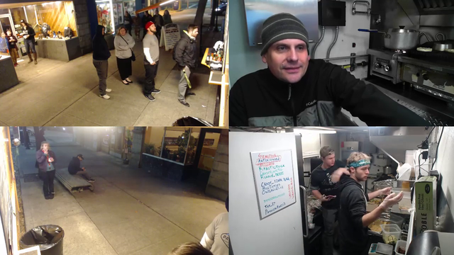 Fight caught on GrubTruckers stream