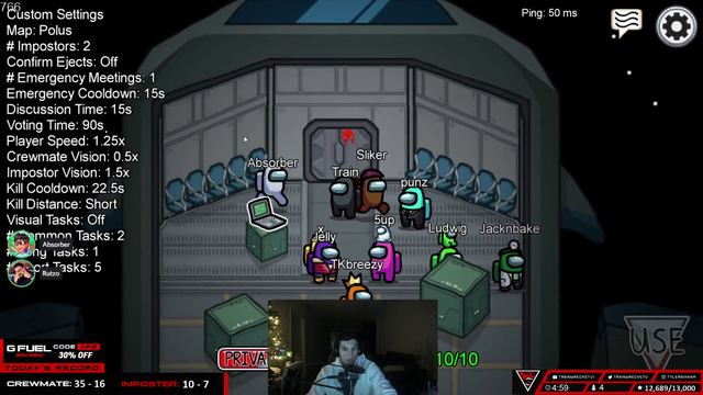 Trainwrecks wins the Among Us tournament