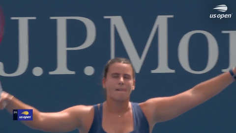 cameraman catches meltdown at US Open