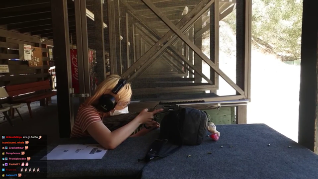 Hachubby uses shotgun for first time