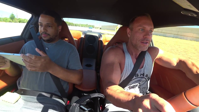 Nick petrified when Knut drives his GT-R