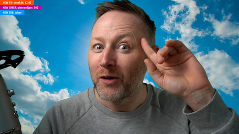 Limmy's having a normal one. Nothing to see here