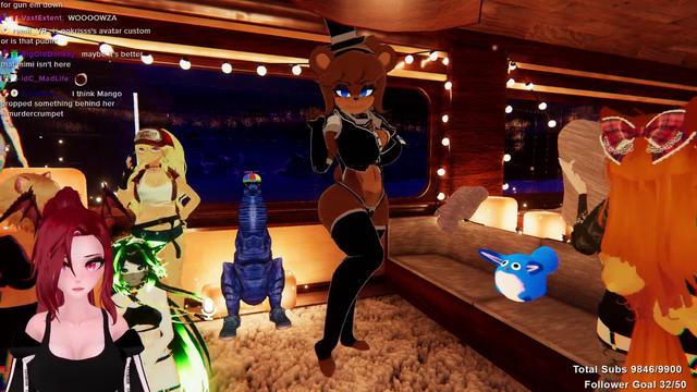 Crumpet visits a VRChat Orgy with his friend...