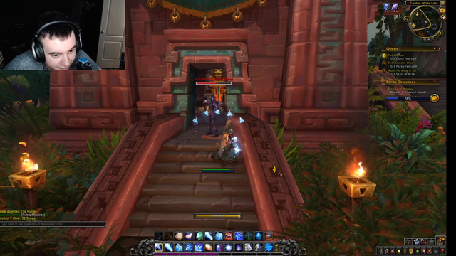WoW Player quits stream after making horrible dad joke