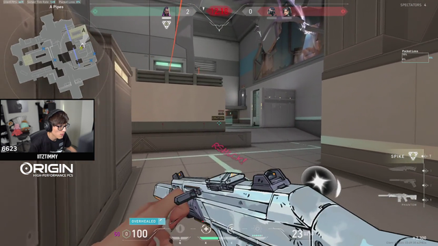 iiTzTimmy was banned mid game in valorant