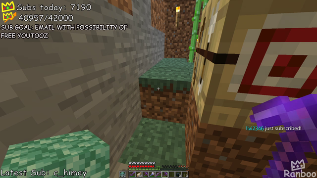 New Minecraft streamers get over 7000 subs within 2 hours.