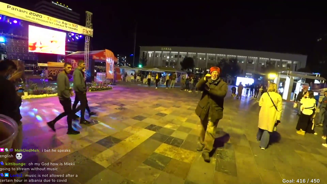 Dasher meets an albanian Kung Fu 'master'