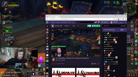 Soda beats Asmon in a race