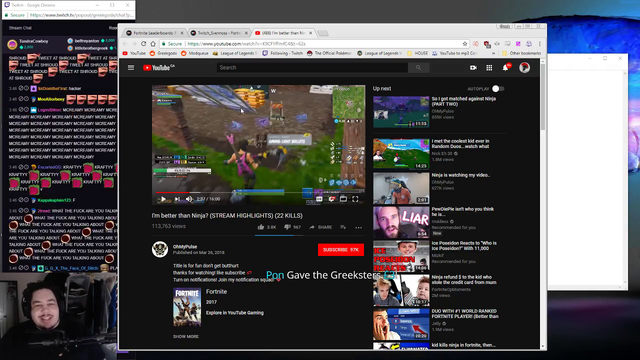 The only one able to carry greek