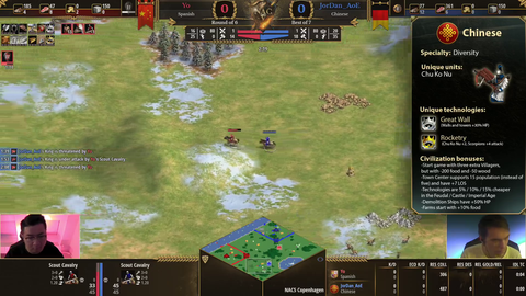 Age of Empires Pro Fumbles Tournament Game in Seconds