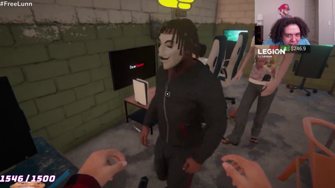 xQc visits Zoil's internet café