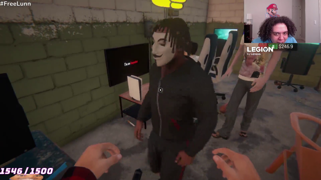 xQc visits Zoil's internet café