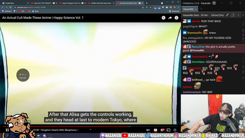 Hasan recognizes a very specific sound