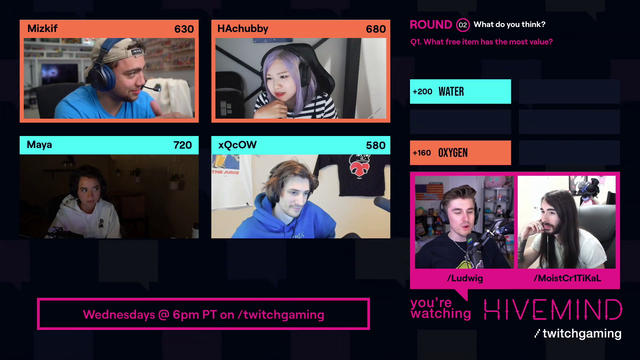 xQc Apples Hivemind