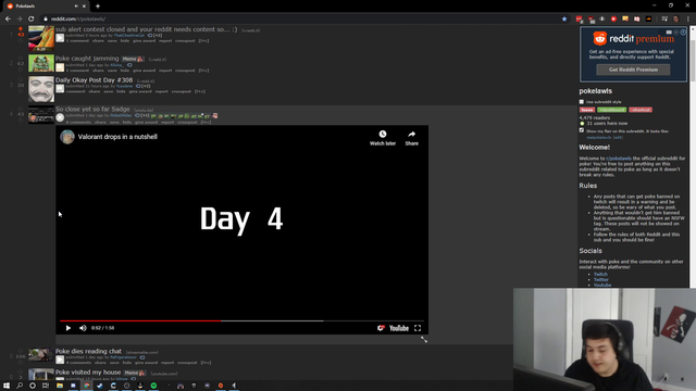 pokelawls about playing with xqc