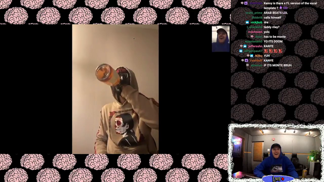 Kennybeats brings JPEGMafia on his stream