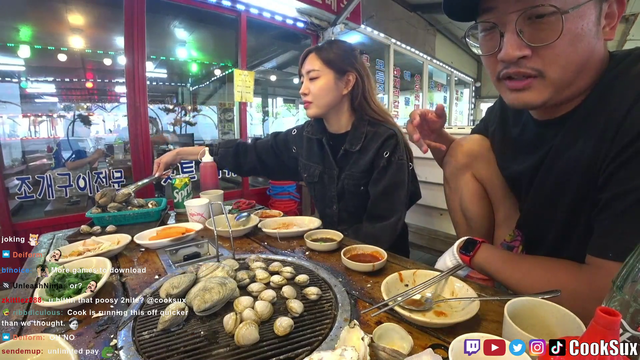 Oyster gets last revenge and explodes in Cooks face