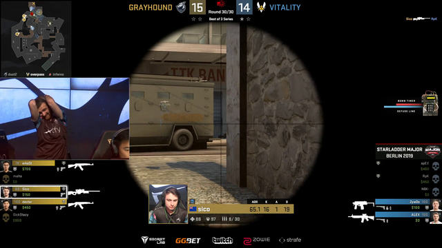 Coach of underdog CS:GO team nuts