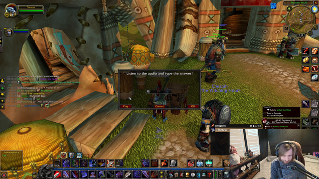 Leader of a racist WoW Guild tests a new addon