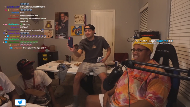 Erobb facetimes a girl