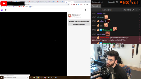 Hasan sees why he is in trouble with HaChubby