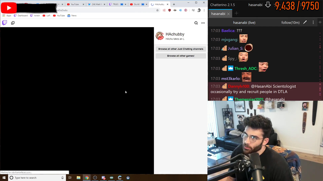 Hasan sees why he is in trouble with HaChubby