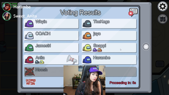 Anita is definitely an Imposter
