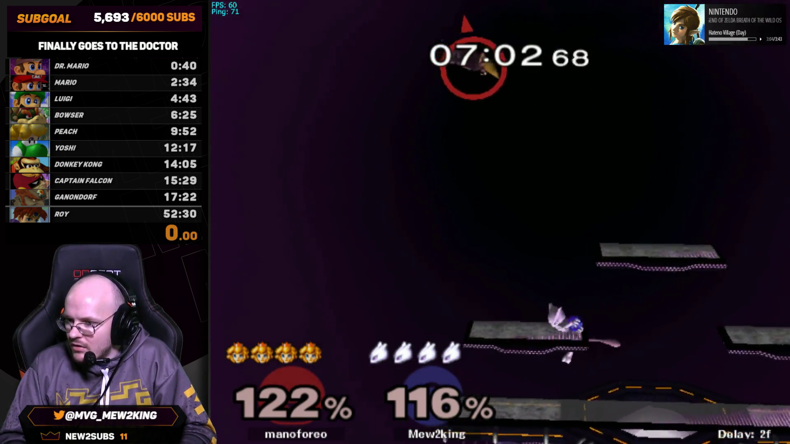 Even MEW2KING can get surprised by crazy new tech in Melee