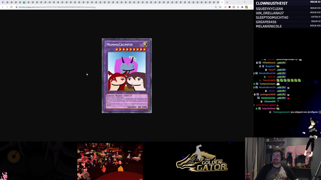 MommaCrumpin card in Roflgator’s art showcase