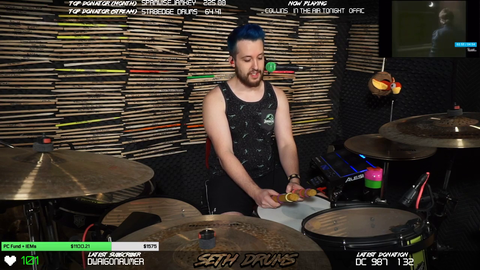 Spaghetti drumsticks perform as expected