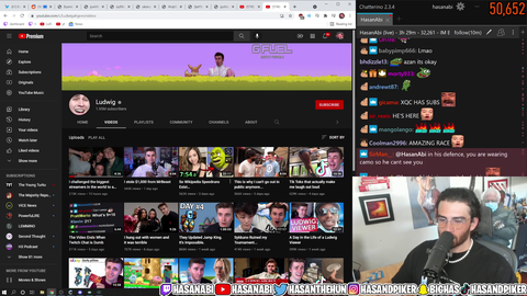 Ludwig Crops out Hasan AGAIN