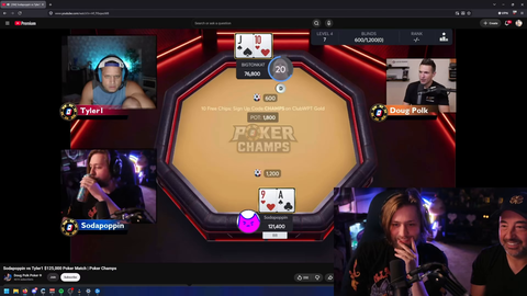 Tyler1's "Lock In" Poker Tell vs. Sodapoppin