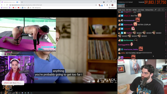 Coomer wants to know more about the kinky streamer