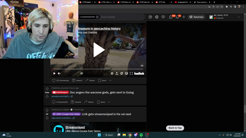 xQc take on people saying that "It comes with the territory" about deepfakes