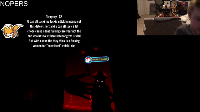 Soda is losing it listening to his dad in VRchat