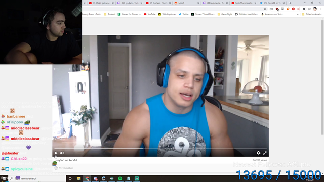 Mizkif responds to Tyler1 for his opinion that Reckful's friends failed him (watch vod for further context)