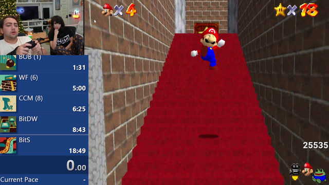 Emi humiliates Miz in Super Mario 64
