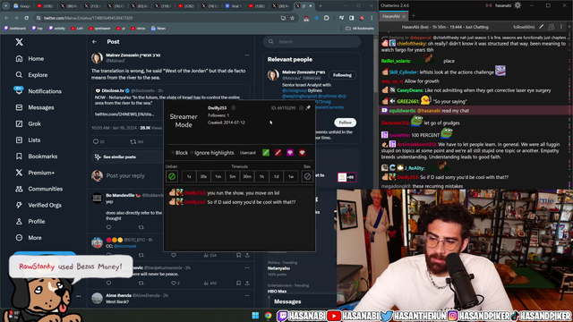 Hasan on if he would forgive Destiny